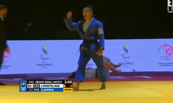 Nora Gjacova fantastisch, gewinnt Bronze bei der Europameisterschaft