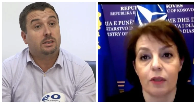 He said to the UN that Germans committed genocide against Serbs, Blerim Latifi reacted sharply to Donika Gervala