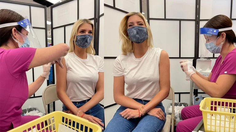 Ivanka Trump is also in vaccine