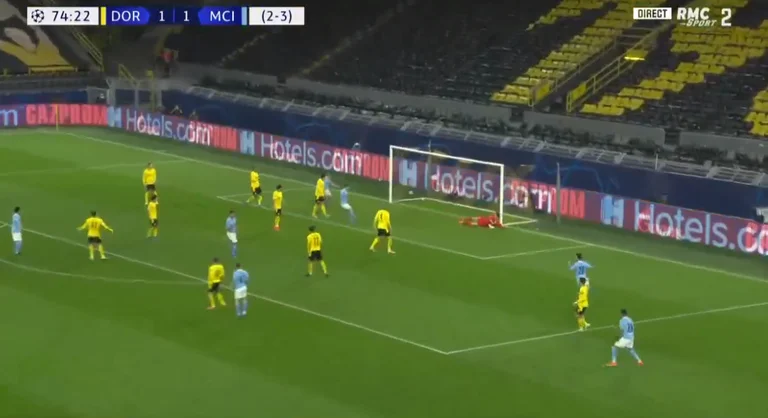 Dortmundi skukka ikekikke on Man City, the result is turned over