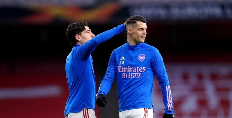Las impresionantes estadísticas que Granit Jaka registró en la primera parte contra Slavia Praga