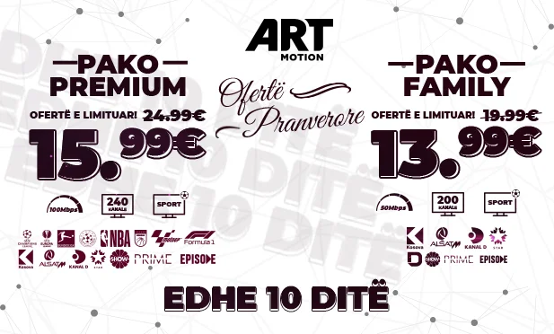 Quedan 10 días hasta el final de la oferta de primavera más popular en Artmotion