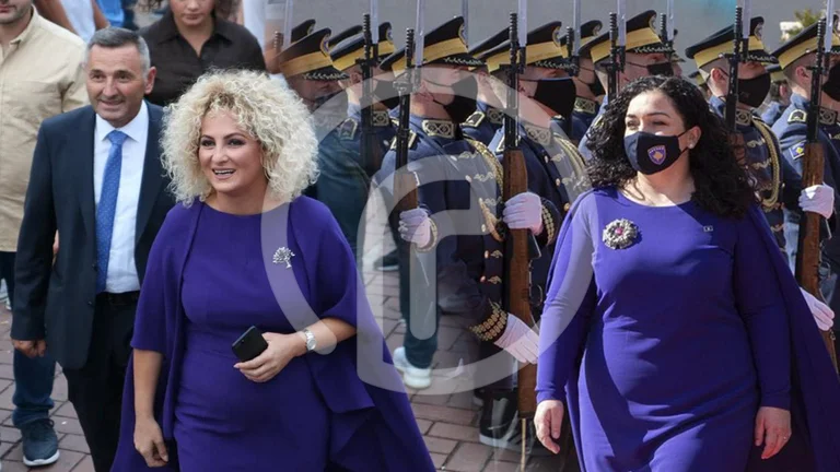 Donika Caday a-t-elle été inspirée par le président ? L'histoire dit qu'elle avait la même tenue