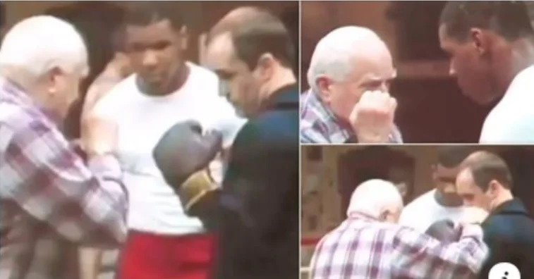 The fascinating images of Mike Tyson as a teenager show him practicing dirty ébox.