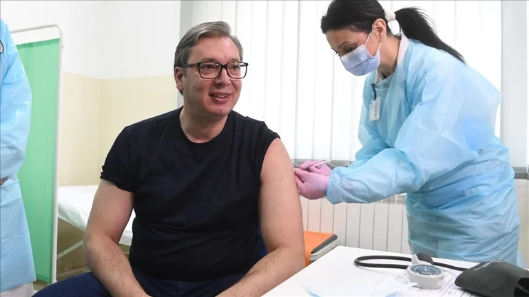 Vucinu takes Chinese vaccine