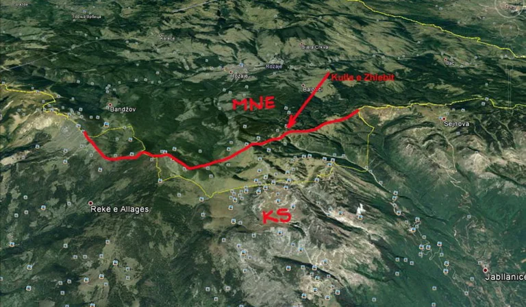 Die Berichte sind: Kosovo, Montenegro bereit, die Grenzpolizei zu heben