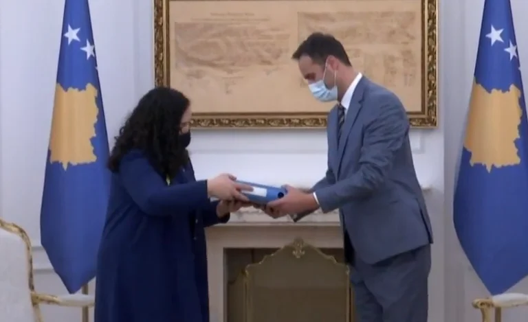 Vjosa Osmani accepte officiellement la présidence : je serai coopérative.