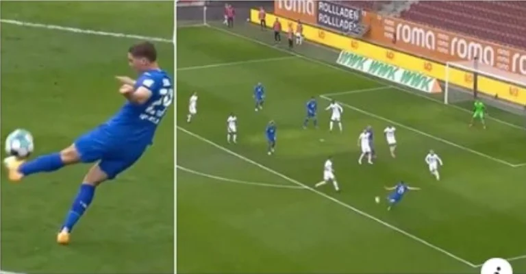 Le bruit qui a été entendu quand Robert Skov a marqué pour Hoffenheim est juste de la musique d'oreille