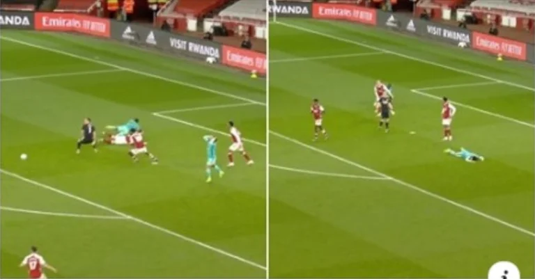 La réaction de Mo Salah après que Sadio Mane ait perdu sa dernière seconde chance contre Arsenal fut brillante.