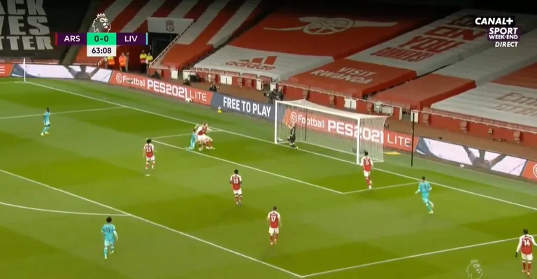 Liverpool secoue Arsenal entre Londres, Diogo Yourta marque derrière le Superasist par Arnold