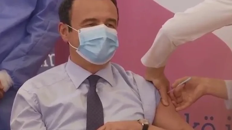 Kurti: That's why I vaccinated first with AstraZeneca and that's why I wouldn't take Pfizer or Moderna
