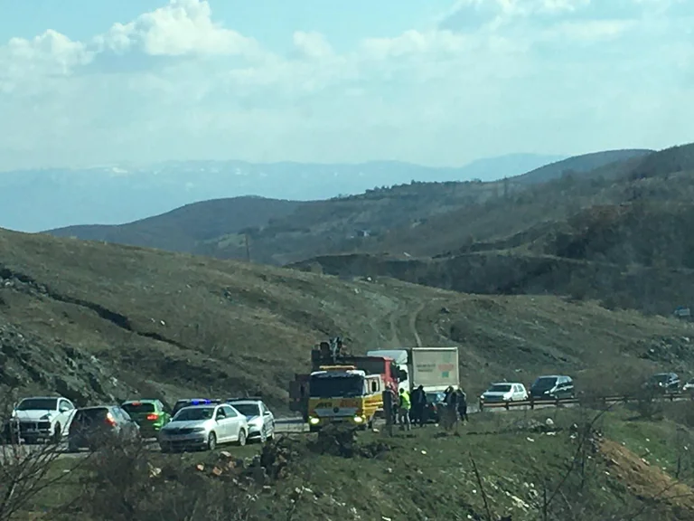 Accident lourd sur la route de Pristina % Gjilan (Photo)