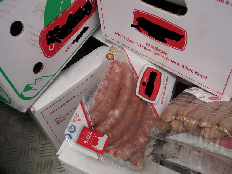 Action à Pristina : Plus de mille livres de viande saisie