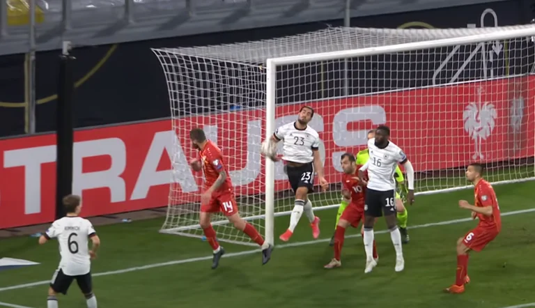 Hill, trick, trick: Macedonia beat the Germans even though the reference was scandalous to them (Video)