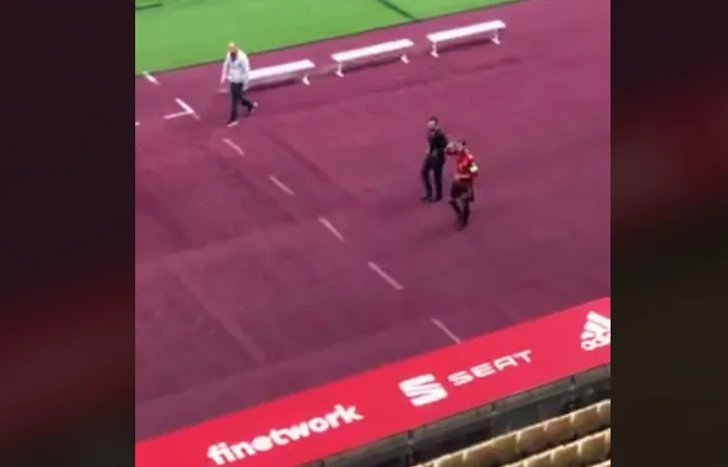 La tifosi kosovara esorta Ramos fanele, questa è la sua risposta
