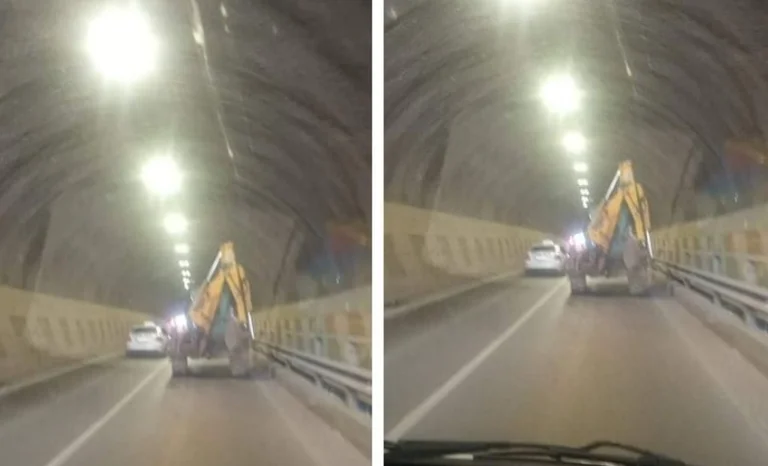 E tmerrshme: Taksisti nga Mitrovica bën tejkalim në tunel