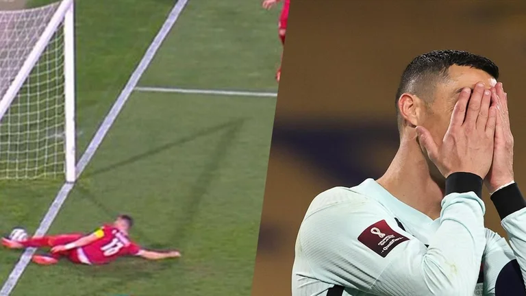 Mohimi i golit nga gjyqtari, reagon Cristiano Ronaldo