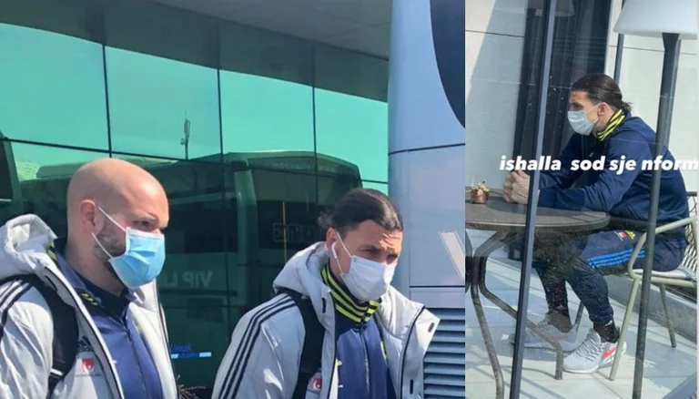 Ish-futbollisti i Prishtinës publikon foto të Ibrahimovicit nga hoteli, i lutet zotit që të mos jetë në formë