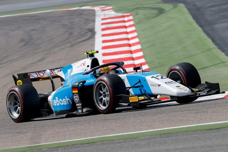Lirim Zendeli në garën e Bahrainit në Formula 2
