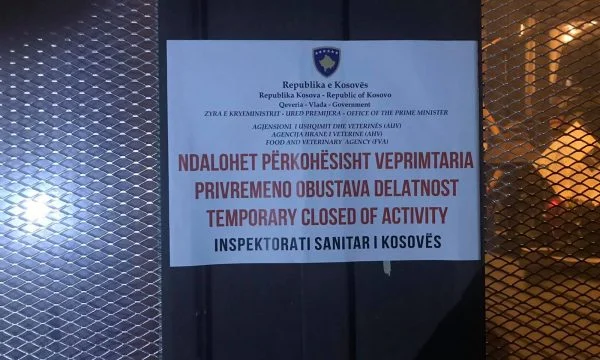 Mbyllen e gjobiten lokale në Prizren – AUV paralajmëron aksione në krejt Kosovën