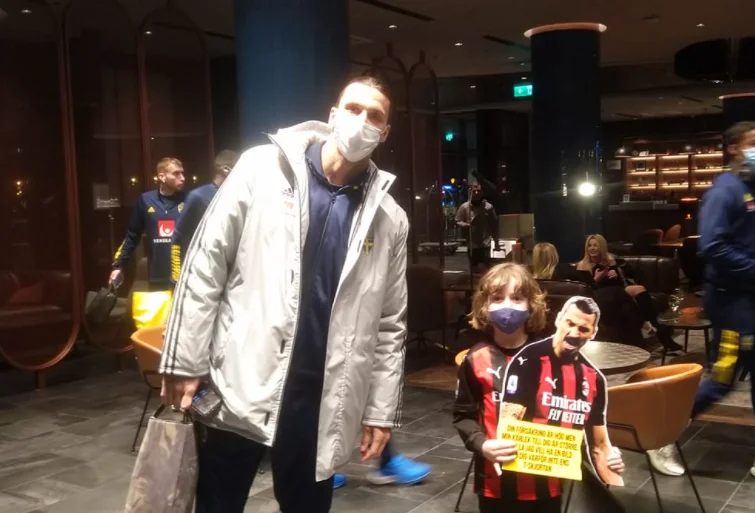 Tifozi i vetëm që u fotografua me Ibrahimovicin del djali i zyrtarit të VV’së
