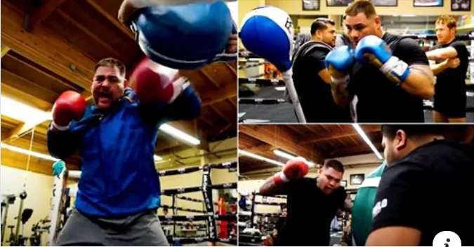 Andy Ruiz Jr po duket seriozisht i rrezikshëm në pamjet e fundit nga seanca stërvitore