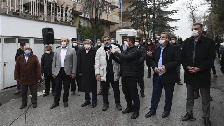 Me protestë në Ankara kundërshtohet hapja e ambasadës së Kosovës në Jerusalem