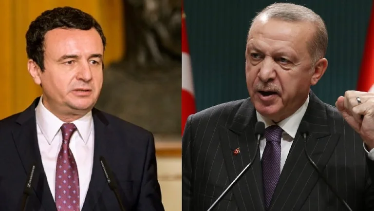 Erdogan letër Kurtit: I kërkon heqjen e Ambasadës së Kosovës në Jerusalem (Letra)