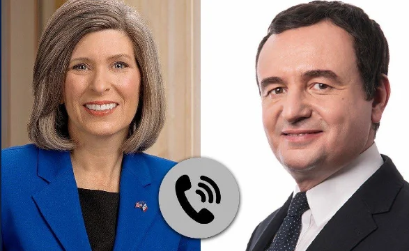 Kurti flet në telefon me senatoren amerikane