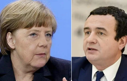 Merkel i shkruan Kurtit, ia përmend dialogun me Serbinë