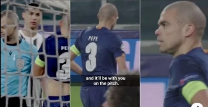 Pamje të pa publikuara më herët mes bisedës së CR7 dhe Pepe kundër Portos, tash duken shumë të sikletshme