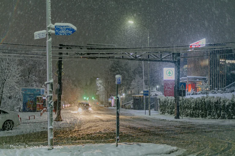 Borë deri në 15 cm në Prishtinë