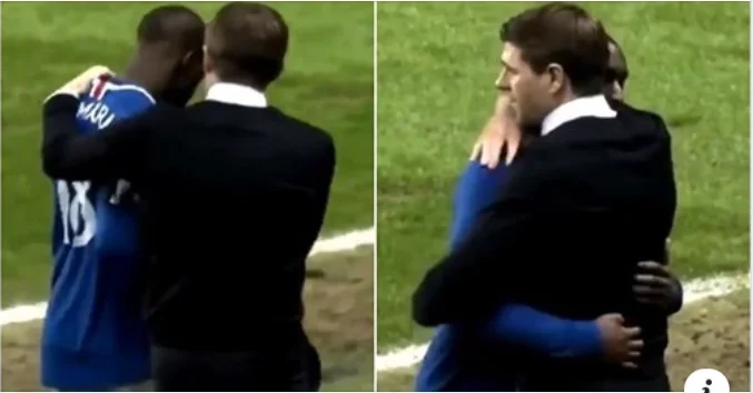 Videoja ku shihet Steven Gerrard duke ngushëlluar Kamran pas incidentit racist është zemërthyese