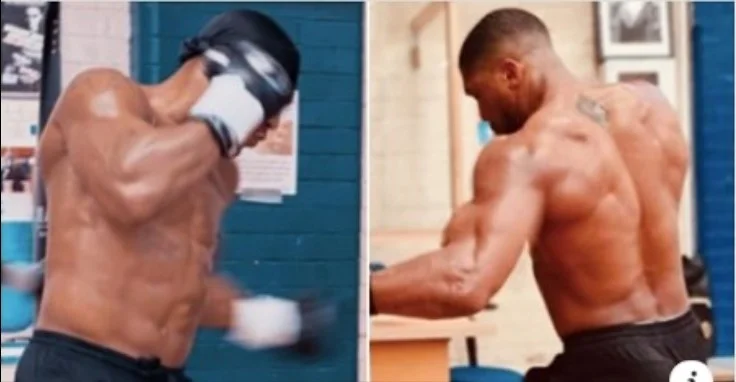 Fiziku i Anthony Joshuas duket thjesht drithërues para supermeçit me Tyson Furyn