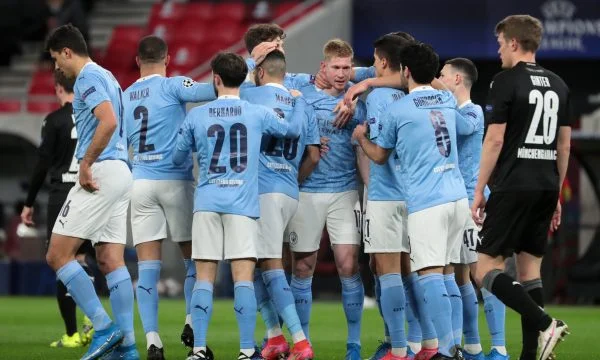 Man City saktë dhe sigurtë vazhdon drejt çerekfinales së Champions Leagues