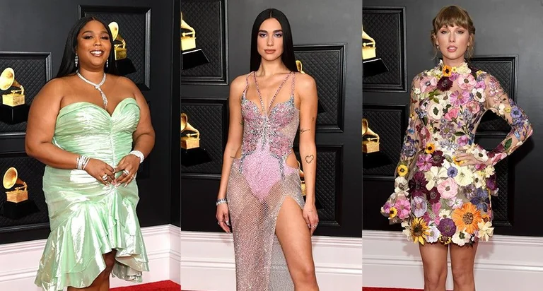 Yjet me veshjet më të bukura në Grammy 2021