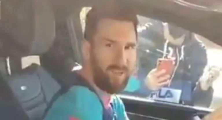 M’fal Leo, m’fal: Messi nuk përmbahet ndaj tifozit derisa e zë e kuqja në semafor (Video)