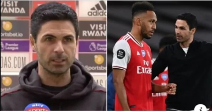Arteta konfirmon se Aubameyang u la jashtë nga ndeshja me Tottenhamin për arsye diciplinore