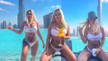 Fjolla Morina comme arrêt des stations provocatrices des vacances à Dubaï