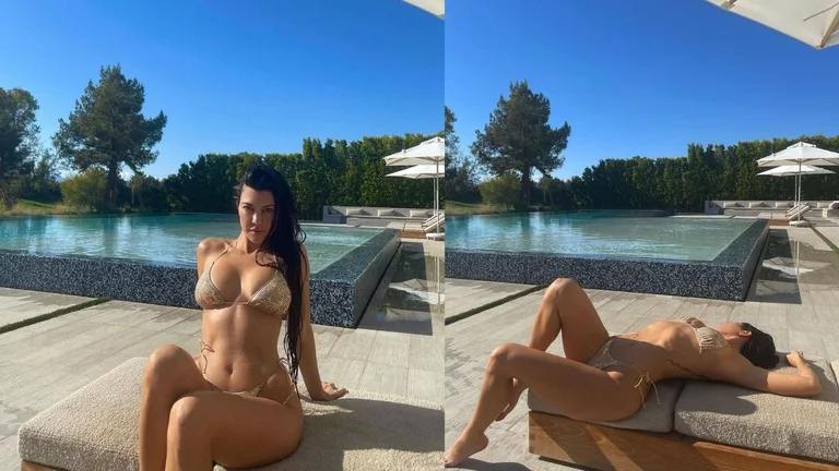 Kourtney Kardashian sjell poza joshëse në bikini