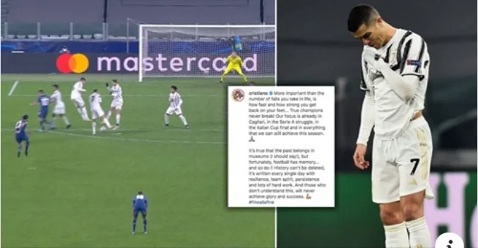 Cristiano Ronaldo sort dans la réponse publique après la critique de mauvaise performance contre Porto