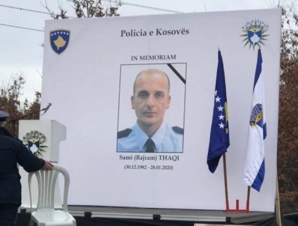 Charged against three men in case of police murder Sami Thaqi