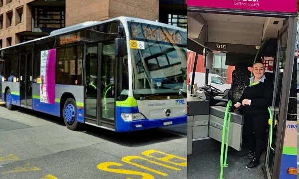 Conductor de autobús de 25 años en Suiza