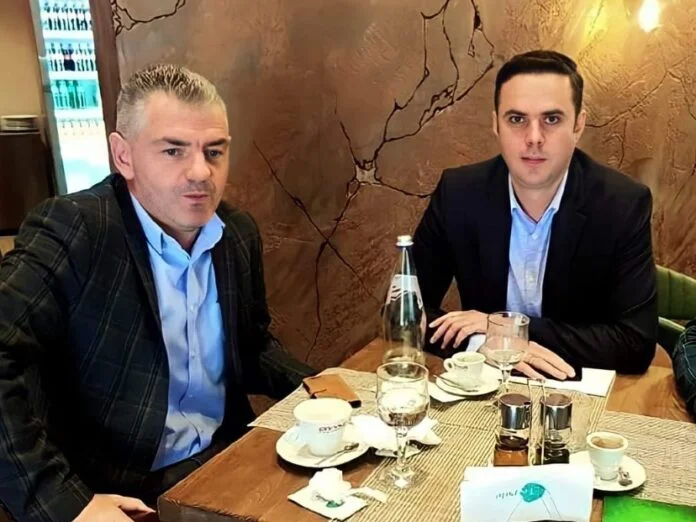 Remember Shala listing in support of Abdixhik for LDK chairman, showing up in the photo together
