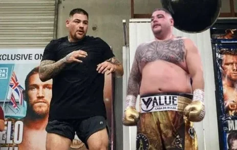 De grasa a superforma, sorprende a Andy Ruiz con forma física