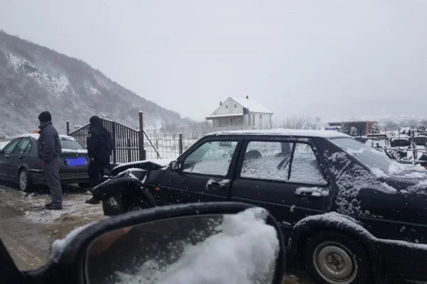 Incidente di traffico a Lupq, Podujevo