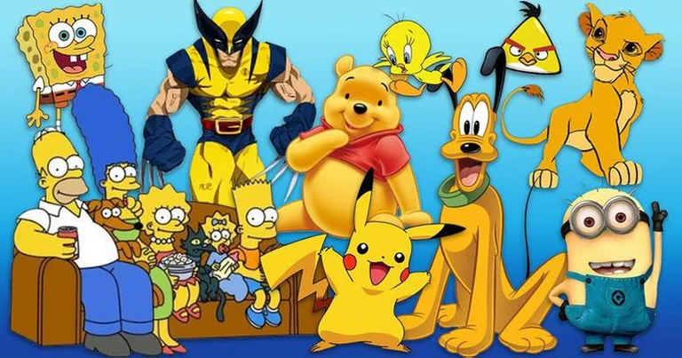 Perché sono così tanti personaggi dei cartoni animati gialli?