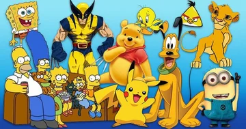 Why are so many cartoon characters yellow?