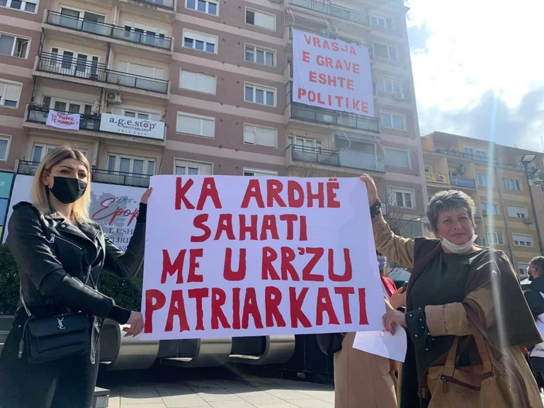 “Women's Directory” key call from protest march in the capital