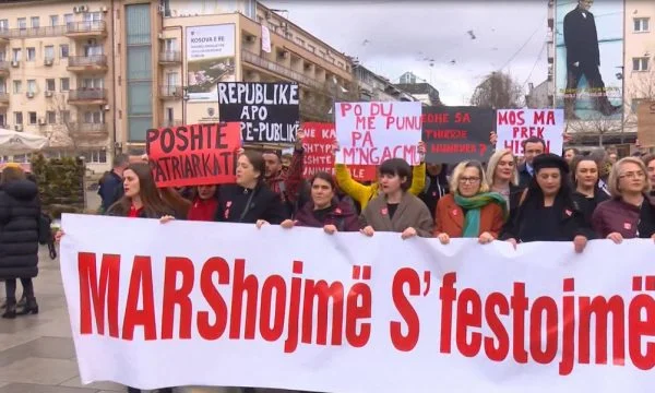 “Contre le patriarcat qui tue”, aujourd'hui marche à Pristina
